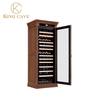 Bom preço Profissional Design e Fabricação de Wine Cooler Cabinet com luzes LED dentro on-line