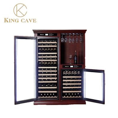 Bom preço Armário de temperatura constante para frigorífico de vinhos de madeira on-line