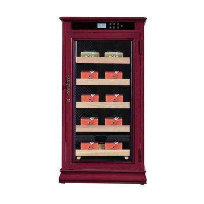 Bom preço Frigorífico Humidor Inteligente Chiller de Cigarro e Vinho Cedar Shelf Frigorífico Elétrico para Cigarros on-line