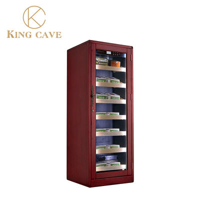 Bom preço Armário de humidor de madeira fechável Reagan Humidor frigorífico de vinho on-line