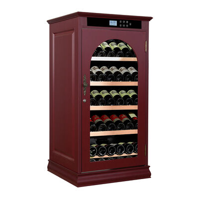 Bom preço Refrigerador de vinho de madeira de luxo com umidade de 50 a 80% e capacidade para 40 a 50 garrafas on-line