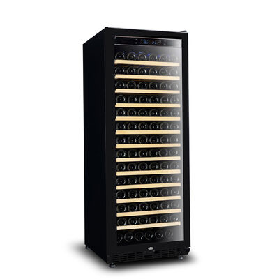 Bom preço Refrigerador com porta de vidro de controle de temperatura digital e zonas de temperatura dupla on-line