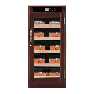 Bom preço Armário de humidor de charutos elétricos de luxo com refrigeração termoelétrica e controle táctil digital inteligente on-line