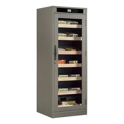 Bom preço Controle Preciso de Temperatura e Umidade Cigar Cooler Humidor com Interior em Cedro Espanhol e Prateleiras Ajustáveis Removíveis on-line