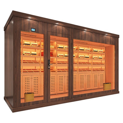 Bom preço Humidor de frio de charuto com controle de clima preciso para lounges de varejo on-line