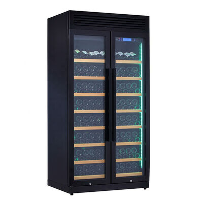 Bom preço Armário de refrigeração de vinho comercial independente com controle de temperatura preciso on-line
