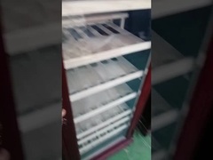 Vidro de baixo ruído Frente do frigorífico de vinhos Control de toque Prateleiras ajustáveis